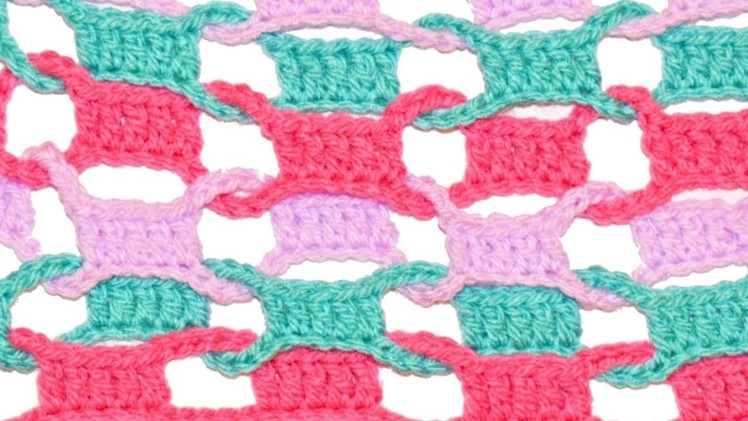 Crochet Interlock Shawl Scarf Tutorial - Crochet Jewel