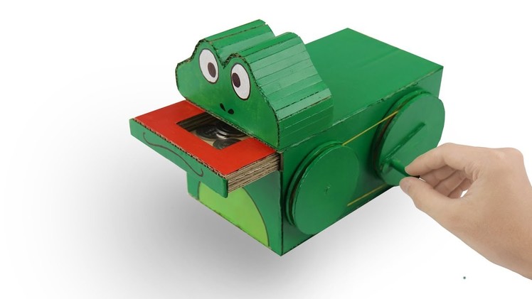 DIY Personal Bank Saving Coin from Cardboard