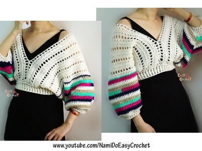 Easy Crochet: Crochet Sweater #19