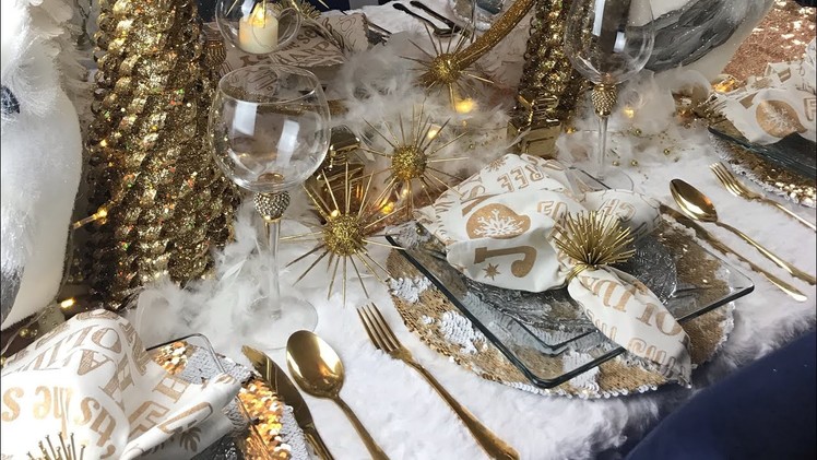 Family Traditions & Christmas Tablescape 2018