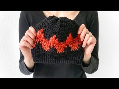 FIRE FLAME HAT - FREE CROCHET PATTERN FOR KIDS AND ADULTS