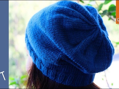How to knit a Slouchy-Hipster Hat, for absolute beginners - So Woolly