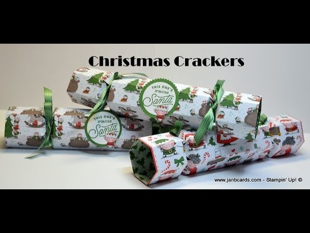 No.446 - Christmas Crackers - JanB UK #7 Top Stampin' Up! Independent Demonstrator