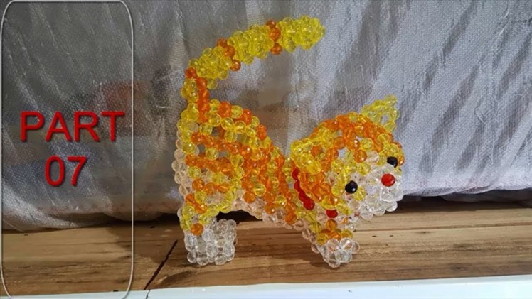 Part 07 - Tail - How to make beaded Cat -the end