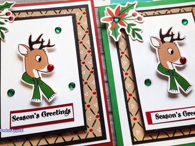 Reindeer Card | Season's Greetings Card Kit