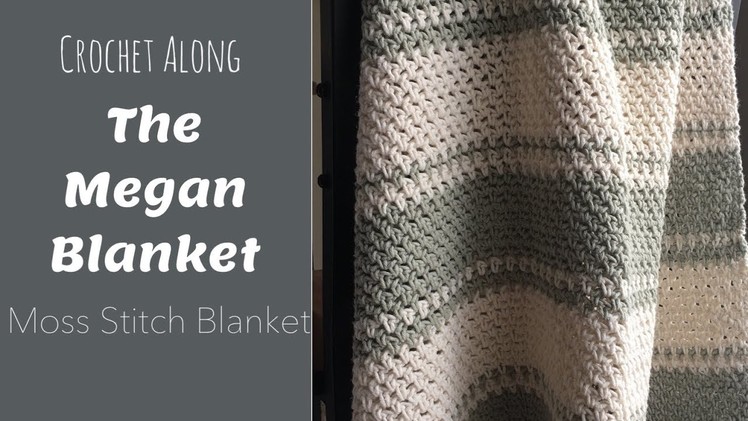 The Megan Baby Blanket: Beginner Baby Blanket CAL