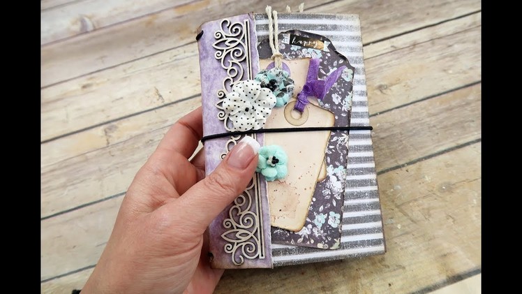 Travelers Notebook Covers ~Wanderlust~Flirty Fleur~#1 by jenofeve designs