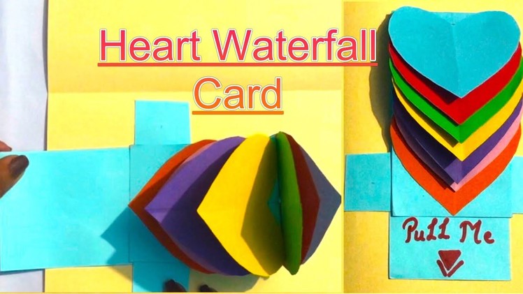 Valentine's day special card - handmade card for him.her - handmade gift idea-heart shape gifts