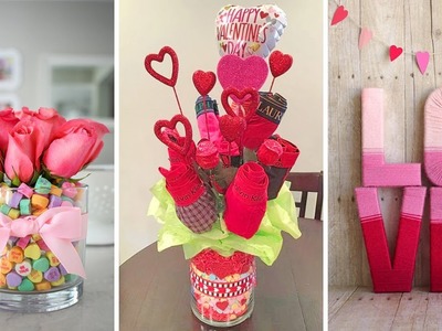 10 DIY Valentine's Day Gifts and Room Decor Ideas | Valentine's Day Hacks