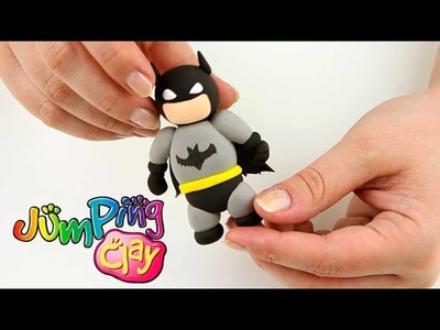 Batman The Superhero DARK KNIGHT Jumping Clay 3D Figurine Creation