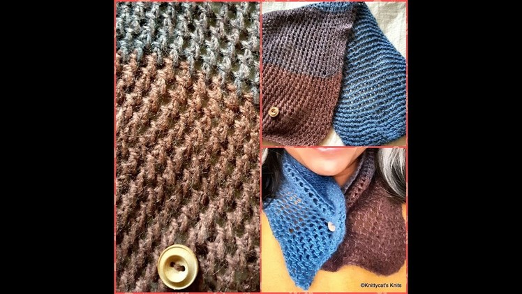 Cellular Stitch: a Knittycat's Knits tutorial