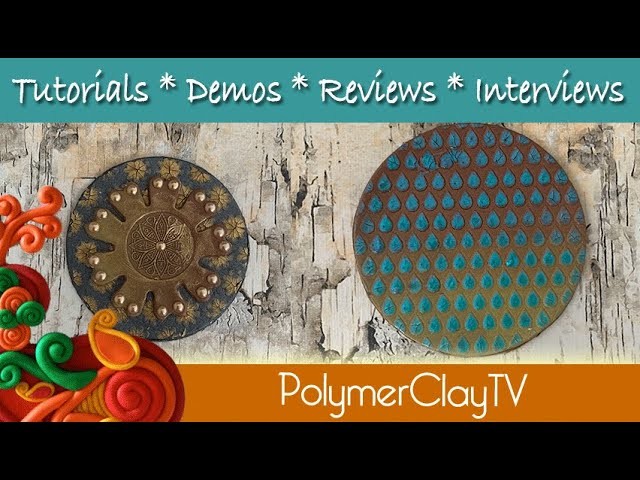 Coloring Crackles A Year of Polymer Clay Veneer Week #2