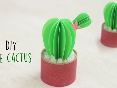 DIY Cute Cactus | DIY Miniature | Paper Craft