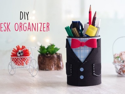 DIY Desk Organizer | Desk Organizer Ideas |  Handcraft