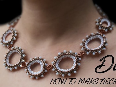 (DIY) HOW TO MAKE PARTY WEAR NECKLACE | HOW TO MAKE DESIGNER NECKLACE AT HOME