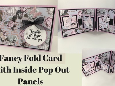 Fancy Fold Card With Inside Panels