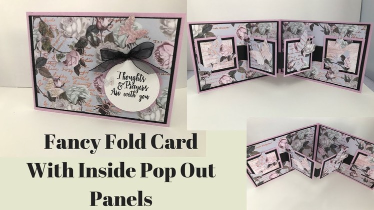 Fancy Fold Card With Inside Panels