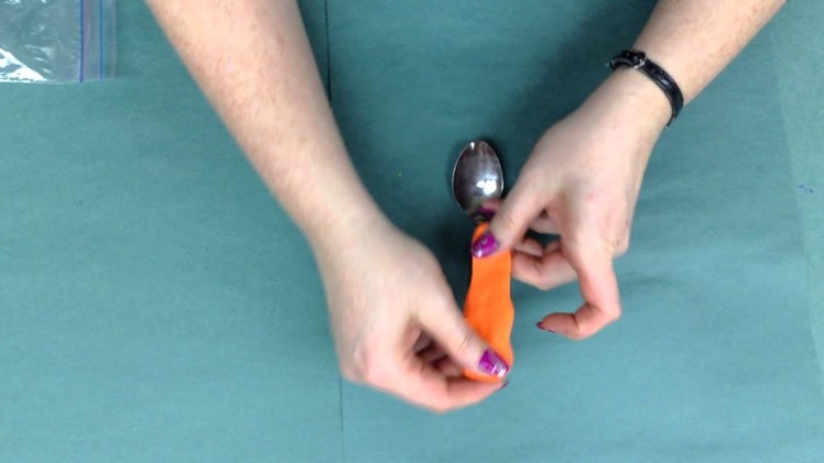 How to create a Sculpey Spoon or Fork