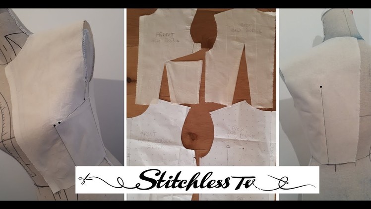 How to make a fitted Bodice Block - Sewing Tutorial