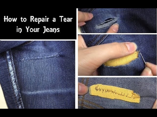 how-to-repair-a-tear-in-jeans-hand-sew-a-repair-in-clothing-easy