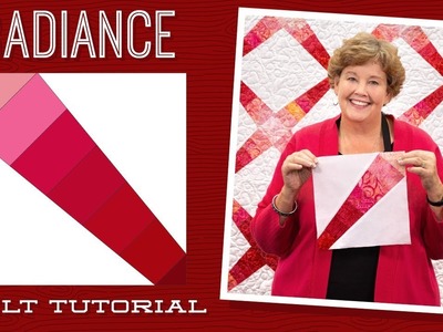 Make a "Radiance" Quilt with Jenny Doan of Missouri Star Quilt Co (Video Tutorial)