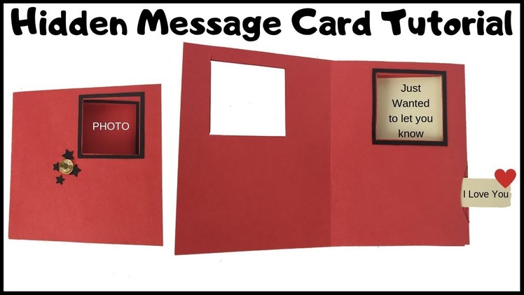 Photo Changing Card Tutorial | Valentines Day Explosion Box Card Idea for boyfriend