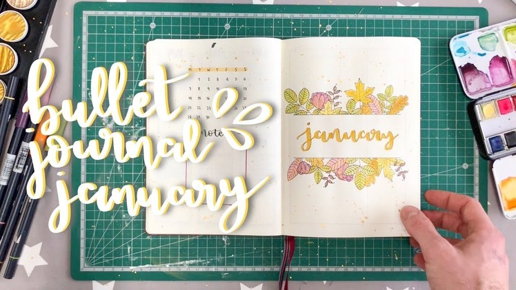 Plan With Me (January 2019) ⎮ Bullet Journal