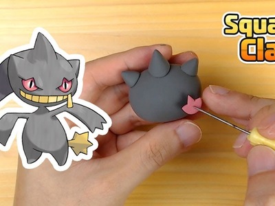 Sculpting Banette Ghost-type Pokémon Clay art