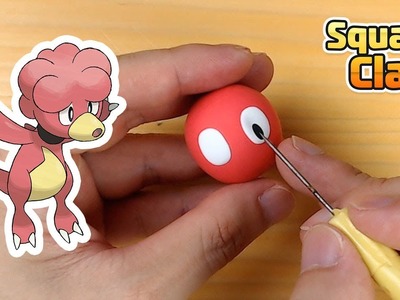Sculpting Magby Fire-type baby Pokémon Clay art