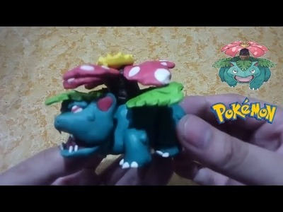 Sculpting Venusaur Pokemon with Modeling (Toy) Clay