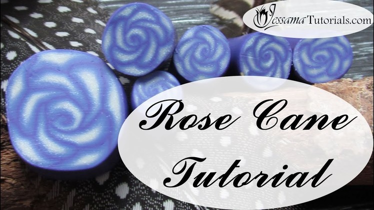 Simple Polymer Clay Cane: Rose Cane Tutorial