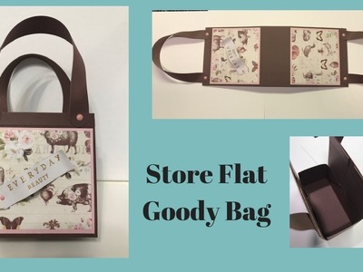 Wednesday Rewind - Fold Flat Goody Bag