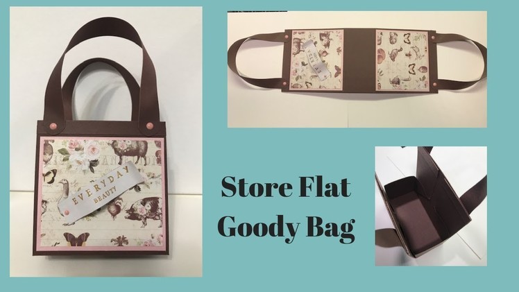 Wednesday Rewind - Fold Flat Goody Bag