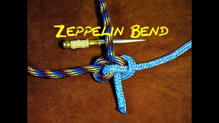 Zeppelin Bend Knot - Securely Joining Two Ropes - Arborist.Rock Climbing Knot - How to Tie