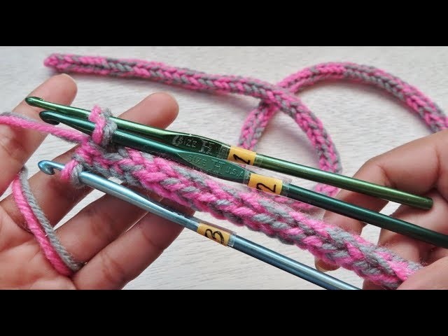 3 Crochet Hook in Making a Cord