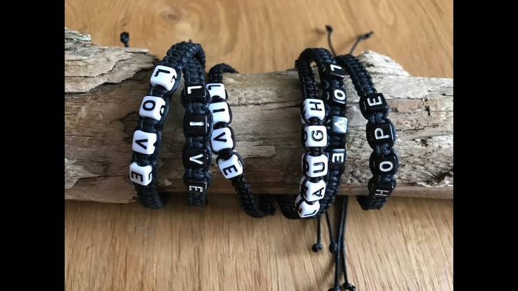 Bracelet Letters | Upcyclers