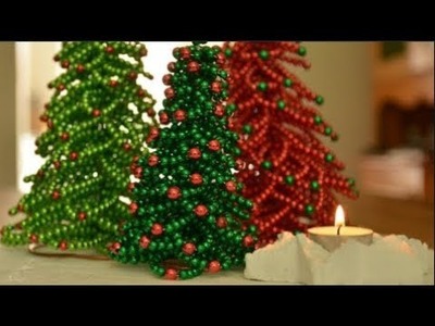 CHRISTMAS TREE DECORATING IDEAS BEADS