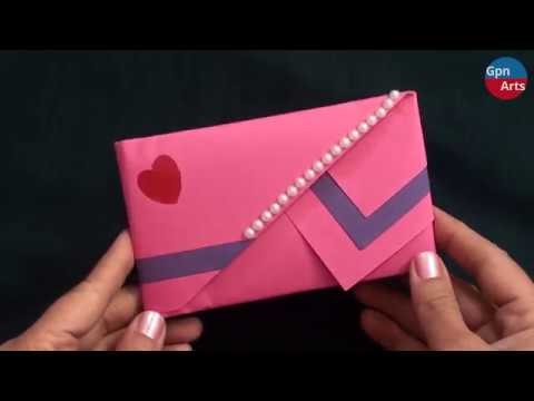 DIY Valentine Day Gift Envelope Idea