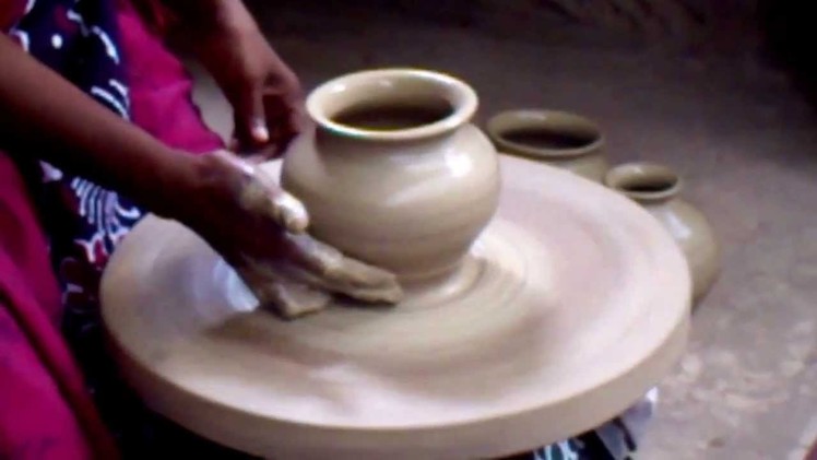 How Clay pots are handmade - Sri Lanka
