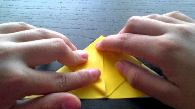 How to make a blow up origami pikichu