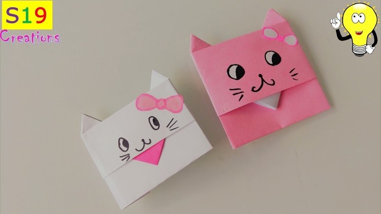 How to make an origami envelope | paper crafts for kids | bunny envelope | easy origami