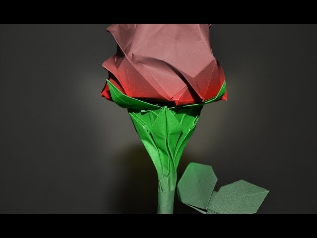 Origami: Calyx ( for Kawasaki Rose )