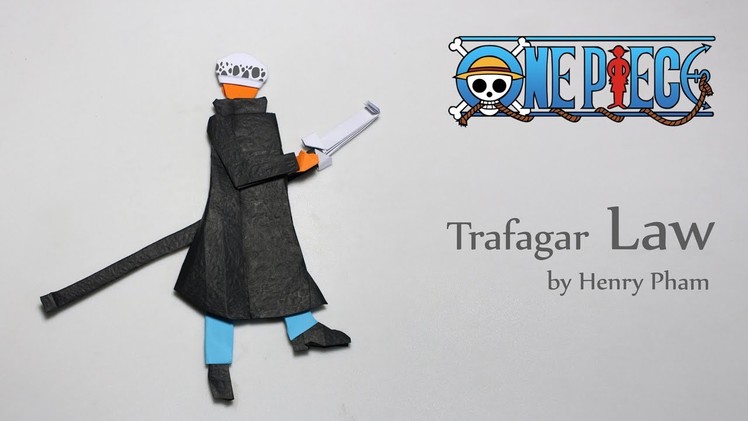 Origami One Piece characters - Trafalgar Law (Henry Phạm)