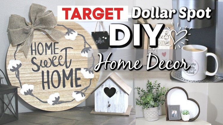 Target Dollar Spot DIY Home Decor | DIY Farmhouse Home Decor | Krafts by Katelyn