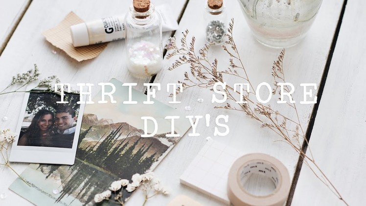 Thrift store diy’s | DIY FILES EP. 01