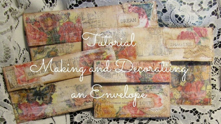 Tutorial Making and Decorating an Envelope