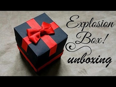 Unboxing love explosion box | DIY | Double layered | Ratstore | Ratcrafts