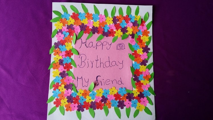 Birthday Card Decoration Ideas For Kids