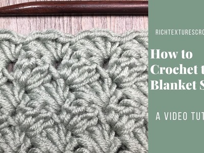 Blanket Stitch - How to Crochet