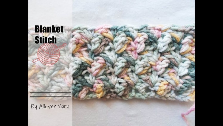 Crochet:Blanket stitch